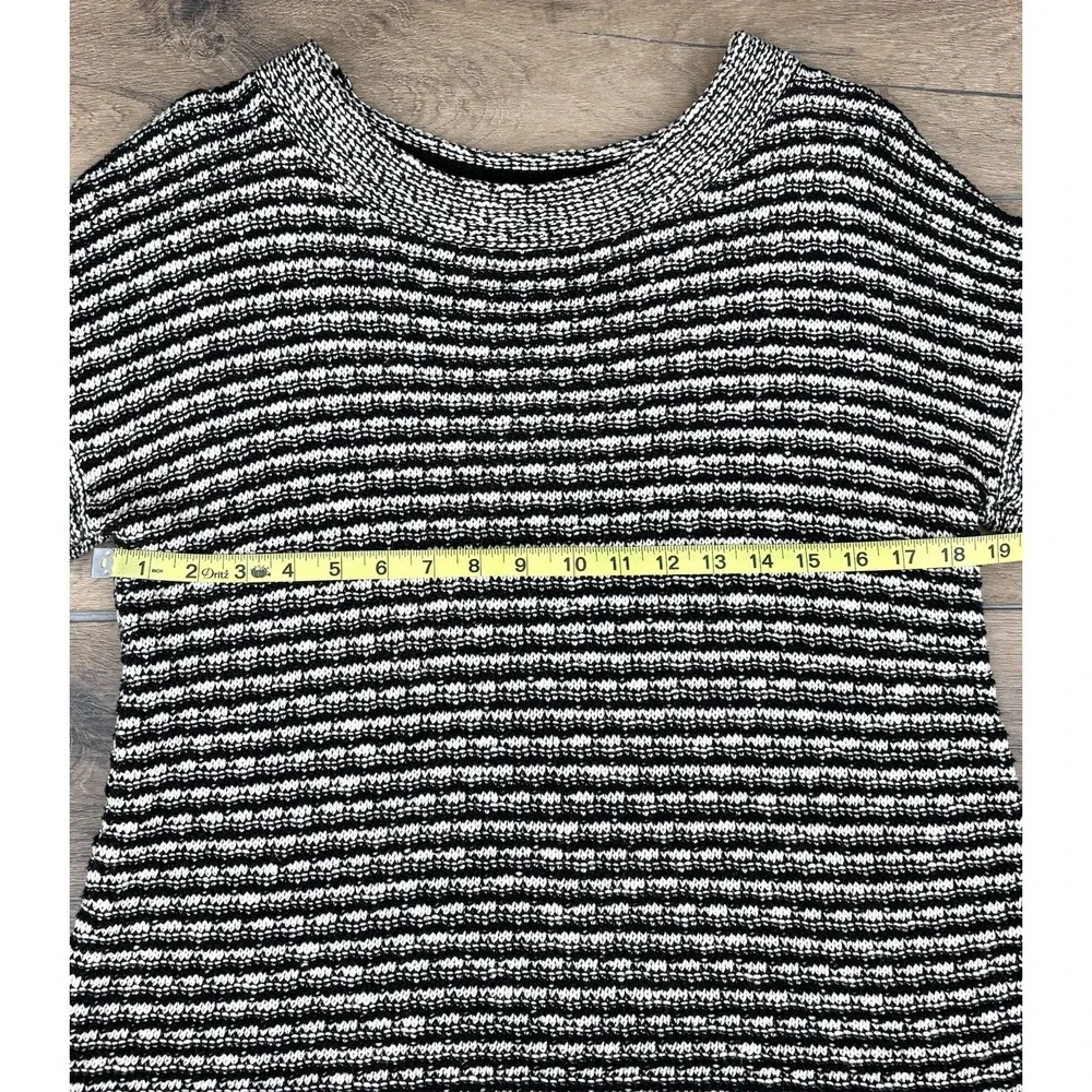 Anthropologie Field & Flower Greta Pullover Sweater Size Large Knit‎ Striped Top